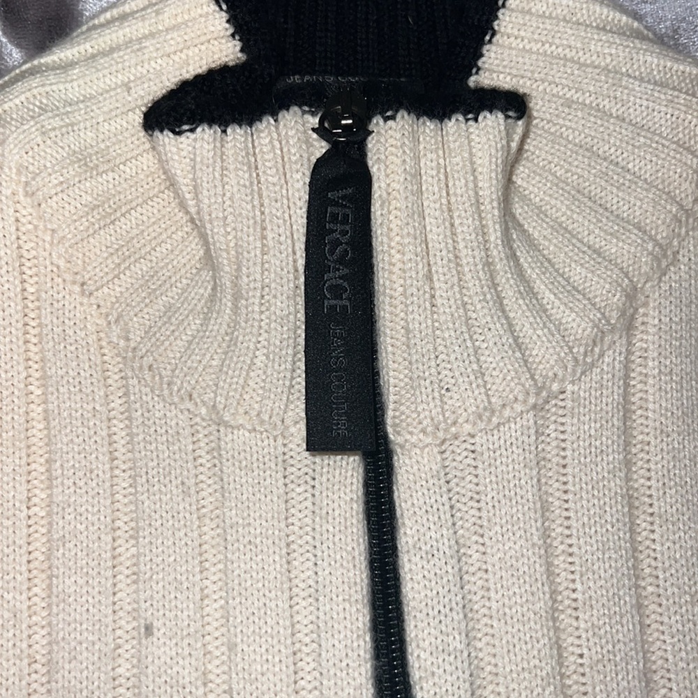 Vintage Versace Couture Turtleneck Sweater - Picture 2 of 5
